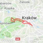Mapa Zachodnie Krakowskie Kopce